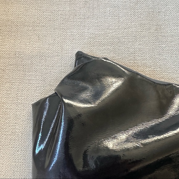 House of CB Black Patent Boned Corset - Picture 8 of 13